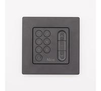 Nice DOMI W1 Bianco - Telecomando da parete bidirezionale per tapparelle Domì W1 - Frequenza 433.92 MHz - 3 pulsanti - Sostituisce la vecchia gamma ERA W1 + 1 Goodies DOMOBIP (DOMI W6 - Nero)