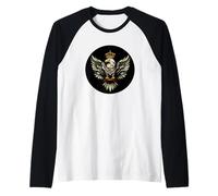 Nice Eagle in Kingdom Costume per ragazzi e ragazze Maglia con Maniche Raglan