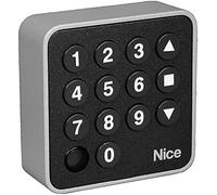NICE EDSWG, Selettore Digitale Via Radio, Wi-Fi, Tastiera, 13 Tasti, 3 Canali, Alluminio, Batterie Incluse
