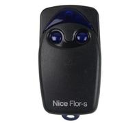 NIce Flo2r-s - 2 tasti - Rolling code 433 - Telecomando originalie Nice FLo2r s - guscio nero