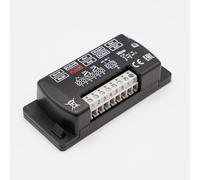 NICE FLOX2R - Ricevitore radio universale a 2 canali rolling codice 433,92 MHz - 12-24 V AC/DC - 2 uscite relè a contatto secco + 1 Goodies DOMOBIP