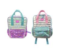 Nice Girabrilla Zaino da Scuola Puffer Glam