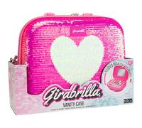 Nice Group - Girabrilla Make Up Case - Valigetta trucchi 02550F - MAGENTA Cuore BIANCO