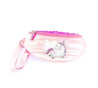 Nice Group - Girabrilla Puffer Waist Bag Pink, 1 Marsupio Unicorno regolabile Rosa