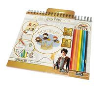 Nice Group Harry Potter - Coloring Book - Album di 40 Pagine da Colorare con Matite, attività Creativa per Bambini, Multicolore, 21105