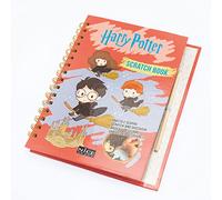 Nice Group Harry Potter Scratch Book, Libro con Disegni Cartoon dei Maghetti da Scoprire e Pagine da Scrivere, Multicolore, Taglia Unica, 21109