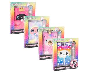 Nice Group - Influencer Notebook Pets, Diario Segreto con Morbido Rivestimento e Penna Multicolore