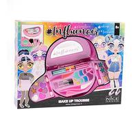 Nice Group Influencer Trousse Make Up, Set di Trucchi e Smalto per Bambini, Multicolore, Taglia Unica, 92004