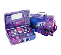 Nice Group - K-POP Glam Star Make-up Case, 1 Valigetta con Trucchi, Smalti per Unghie, Applicatori, Stickers e Specchio