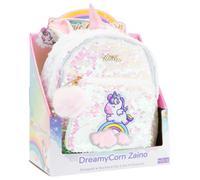 Nice Group - Magic Unicorn - Dreamycorn Backpack, 1 Zainetto Unicorno con Paillettes Reversibili Che cambiano Colore