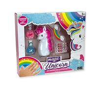 Nice Group - Magic Unicorn Make up Trousse, Set di Trucchi per bambini con Ombretti e Lucidalabbra
