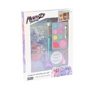 Nice Group - Mermaze Make Up Shiny Set - Kit di Trucchi, Ombretti, Lucidalabbra e Gemme adesive delle Ragazze Sirena