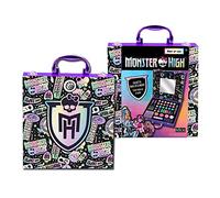 Nice Group - Monster High Make Up Case, Valigetta Trucchi per Bambini con Specchio, Ombretti, Smalti, Lucidalabbra