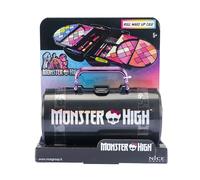 Nice Group - Monster High Roll Make Up Case, 1 Cofanetto a forma di Cilindro con Ombretti, Lucidalabbra, Fard