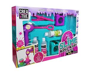 Nice Group - SLIME MAGIC MIXER, Set Fai da Te per bambini creativi, con colla crea fluidi colorati, profumati e slime con gemme, glitter e paillettes - 47010