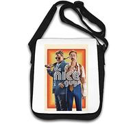 Nice Guys Ryan Gosling e Russell Crow Borsa a tracolla bianca