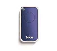 NICE INTI1B blu 1-canale Telecomando radiocomando, 433.92Mhz rolling code. Compatibile con FLOR-S, ONE, FLORE, INTI trasmettitori.