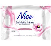 Nice Intima Riequilibrante 20 Salviette Intima Rosa Sensibile 1 Unità