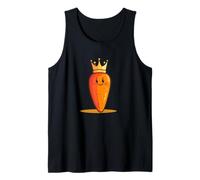 Nice Kingdom - Verdure con carota divertente e corona, vestito Canotta