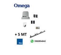 NICE KIT CANCELLO SCORREVOLE MAX 600KG + 5 METRI CREMAGLIERA NYLON - RBS600BDKCE