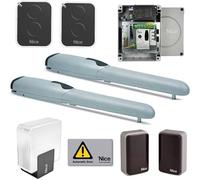 NICE Kit Completo Wingo 4024 per AUTOMAZIONE CANCELLI A Battente 24V