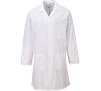 NICE LABO - Camicetta Bianca - Laboratorio scolastico di chimica - Bambino/Ragazza/Ragazzo - 100% Cotone (M)
