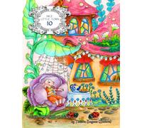 Nice Little Town 10: Adult Coloring Book (Stress Relieving Designs)