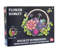 Nice Mattoncini - Bouquet di Primavera di Fiori con Ape e Coccinella
