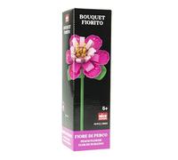 Nice Mattoncini - Flower I - Set da Costruzione in Blocchi del Fiore di Pesco, 78 Pezzi - cod 78003