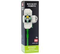 Nice Mattoncini - Flower II - Set da Costruzione in Blocchi del Fiore Bucaneve, 105 Pezzi - cod 78061