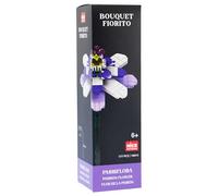 Nice Mattoncini - Flower II - Set da Costruzione in Blocchi del Fiore Passiflora, 177 Pezzi - cod 78072