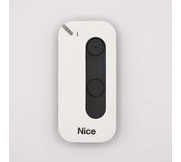 Nice MyGO2BD - Telecomando per cancelli e porte da garage, 2 canali, IP30, frequenza: 433,92 MHz, codifica: bidirezionale BD & O-Codice, compatibile con ricevitori OXIBD, OXI, OX2, FLOX2R, FLOXI2R