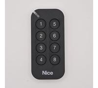 Nice MyGo8 - Telecomando a 8 canali per cancelli e garage - Nuova versione della Nice ON9E - Compatibile O-Code & O-Code/A - Rolling Code - 433,92 MHz