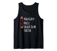 Nice Naughty Talked To My Tractor Christmas List Fattoria Canotta