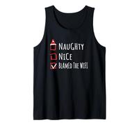 Nice Naughty Talking To My Plants Christmas List Shirt Xmas Canotta