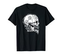 Nice old man I gentlemen vintage skull I old man viking Maglietta