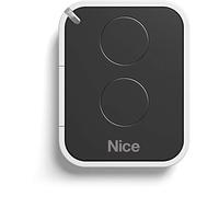 NICE ON2E - Telecomando a 2 canali, 433.92 Mhz rolling code. Compatibile con telecomando FLOR-S, ONE, FLORE, INTI