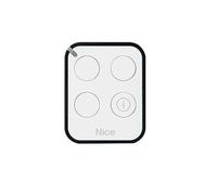 NICE ON3EBD - Telecomando per cancelli e porte da garage, 433,92 MHz, con codice girevole bidirezionale, colore: bianco e nero