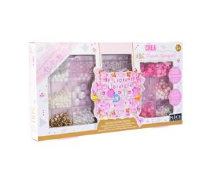 Nice Perline ABC Flower Bouquet, Kit da 500 Perline Colorate