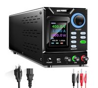 NICE-POWER Alimentatore DC variabile, 0-400V 0-1A ad alta tensione programmabile regolabile regolabile da banco da laboratorio con manopola encoder, memoria di archiviazione, interruttore di uscita,
