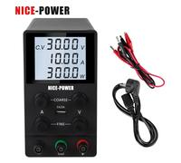 Nice-Power USB DC Alimentatore da laboratorio regolato Regolabile 30V 10A Laboratorio 60V 5A Regolatore di tensione Stabilizzatore Sorgente da banco FAI DA TE