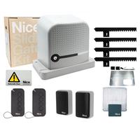 NICE RBS600BDKCE Kit Con 4 MT Cremagliera Automazione Per Cancelli Scorrevoli RO