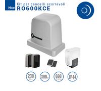 Nice RO600KCE. KIT motore per cancelli scorrevoli fino a 600Kg 230Vac