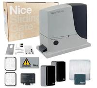 Kit ROBUS BD NICE Automazione cancello scorrevole 1000Kg 24V RB1000BDKCE