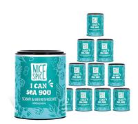 NICE SPICE I can Sea You Spezia 10 lattine (10 x 60 g), perfetto per scampi e frutti di mare, 9 ingredienti raffinati per piatti squisiti, regalo per buongustai