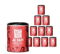NICE SPICE peperoncino con carne spezia 10 lattine (10 x 55 g), miscela di spezie per piatti messicani, tacos, burritos, regalo per cuochi hobbistici, scorte di spezie