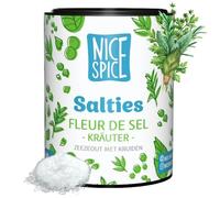 NICE SPICE Salties Fleur de Sel con erbe aromatiche 15 x 90 g. La miscela contiene il miglior sale e le erbe mediterranee fini