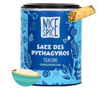 NICE SPICE Tzatziki Gyros Condimento 15 x 60 g Set della miscela di spezie greche Pythagyros