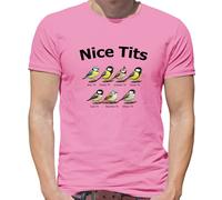 Nice T-Shirt Uomo Con Disegno Tit Bird Bluetit Blue Funny Rude