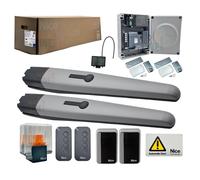 KIT Automazione Cancello a battente Nice fino a 3 Metri 24VDC TOONA4024BDKCE